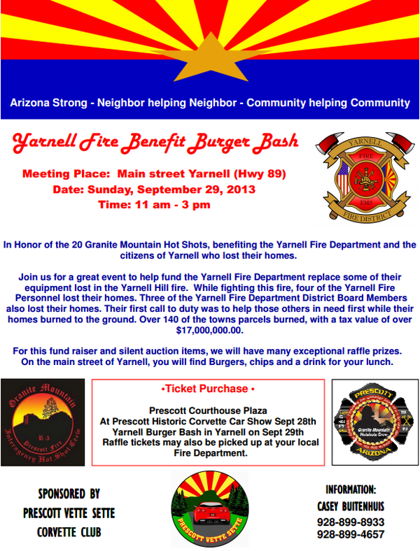 Yarnell Fire Benefit Burger Bash