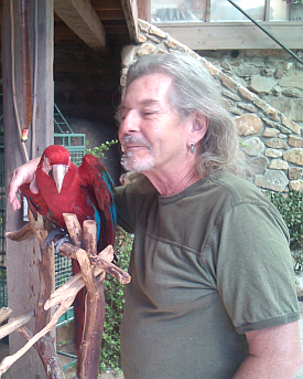 Walt & parrot